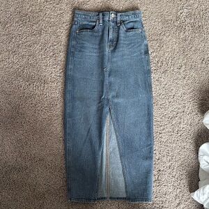 Hudson jeans denim coated skirt